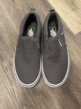Vans Slip-On Loafers in Dark Charcoal